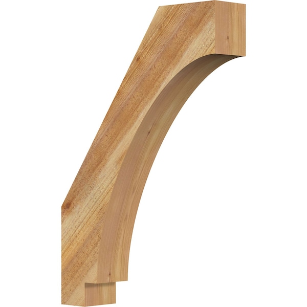Ekena Millwork 4"W x 18"D x 26"H Imperial Rough Sawn Knee Brace, Western Red Cedar BRC04X18X26IMP00RWR - main